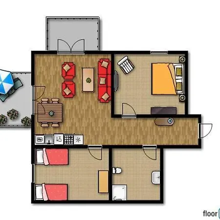 Haus Undine 14 Apartman *